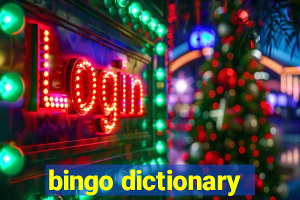 bingo dictionary