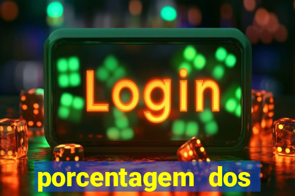 porcentagem dos jogos slots pg