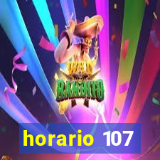 horario 107