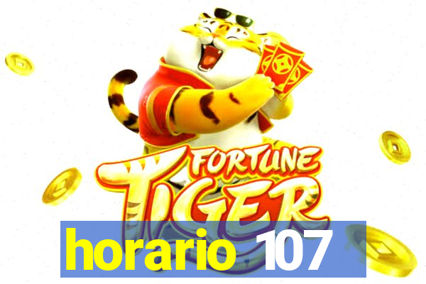 horario 107