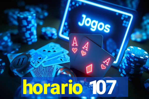 horario 107