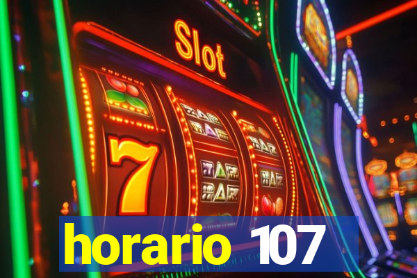 horario 107