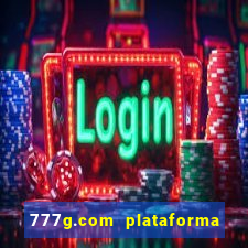 777g.com plataforma de jogos