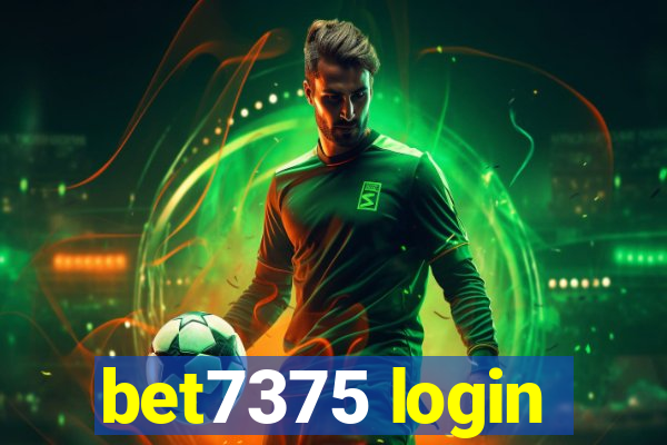 bet7375 login