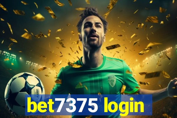 bet7375 login