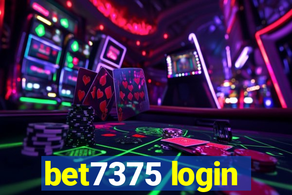 bet7375 login