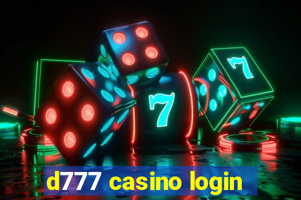 d777 casino login