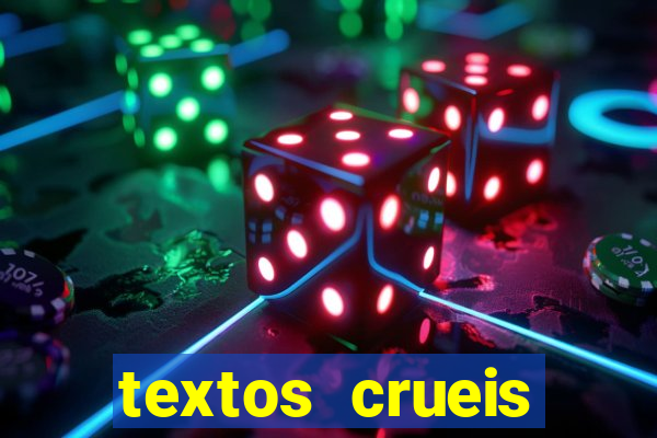 textos crueis demais pdf