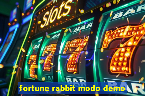 fortune rabbit modo demo