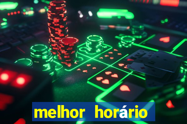 melhor horário para jogar fortune coelho hoje