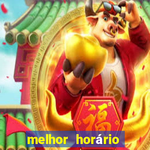 melhor horário para jogar fortune coelho hoje