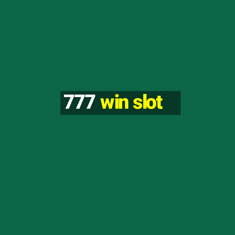 777 win slot