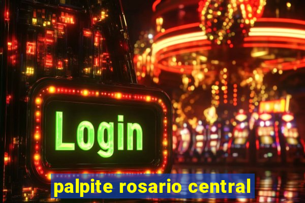 palpite rosario central