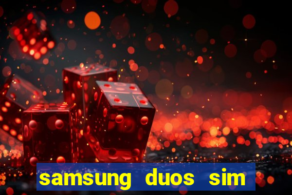 samsung duos sim card slot