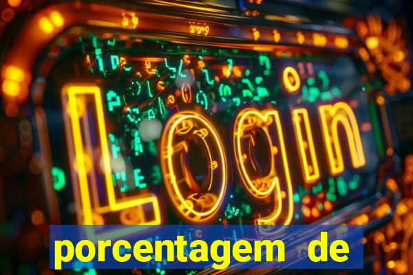 porcentagem de jogos slots