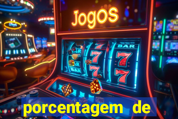 porcentagem de jogos slots