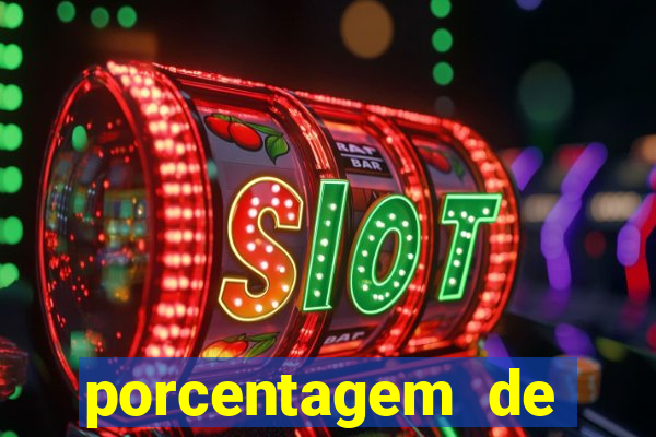 porcentagem de jogos slots