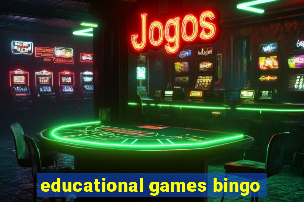 educational games bingo