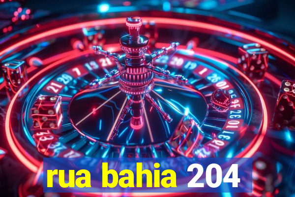 rua bahia 204