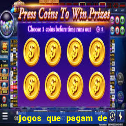 jogos que pagam de verdade sem investir