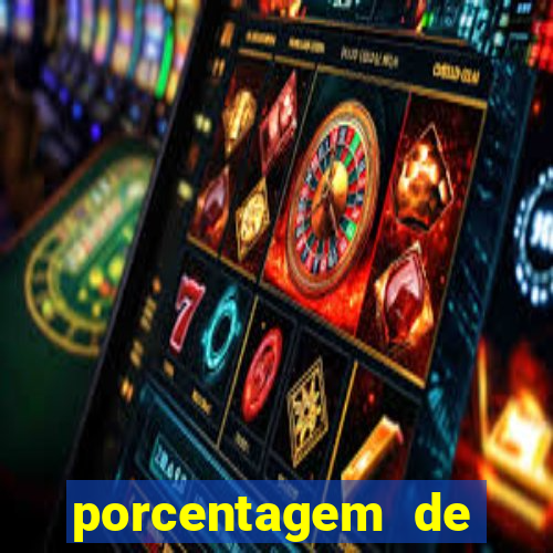 porcentagem de ganhos slots