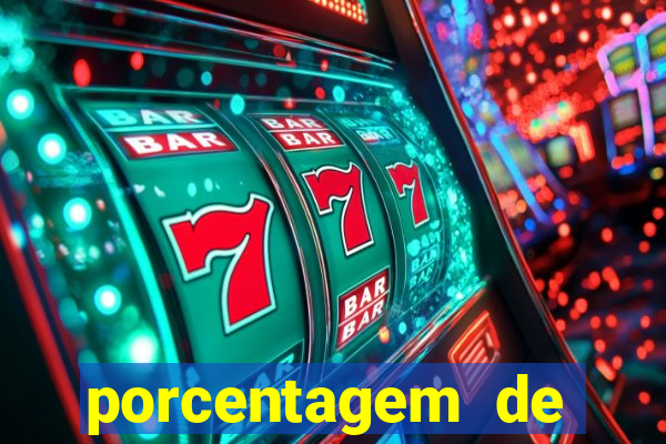 porcentagem de ganhos slots