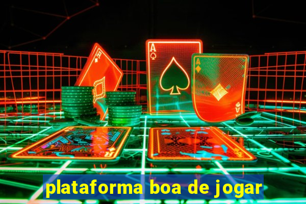 plataforma boa de jogar