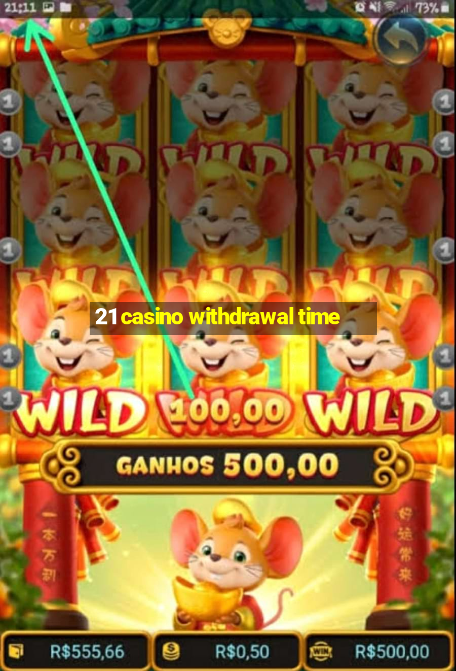 21 casino withdrawal time