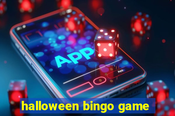 halloween bingo game