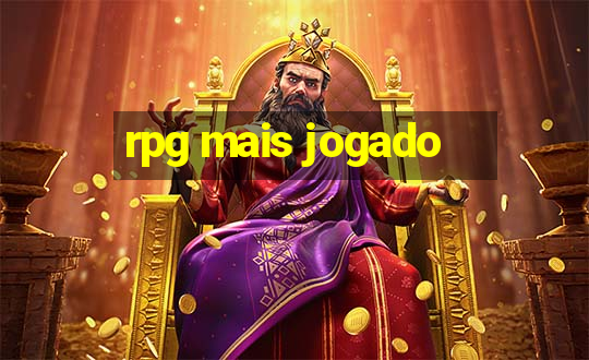 rpg mais jogado