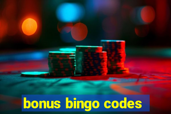 bonus bingo codes