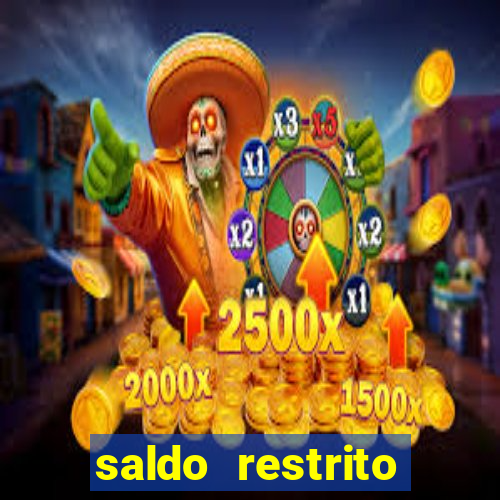 saldo restrito sporting bet