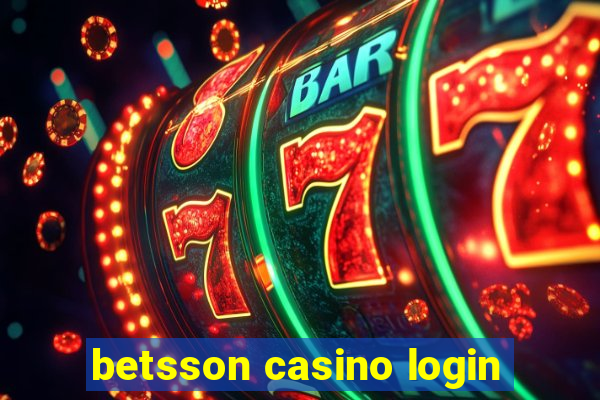 betsson casino login