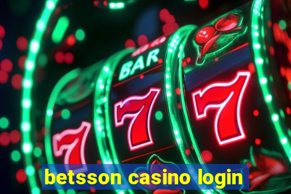 betsson casino login