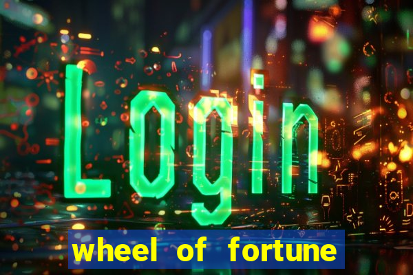 wheel of fortune slots machine