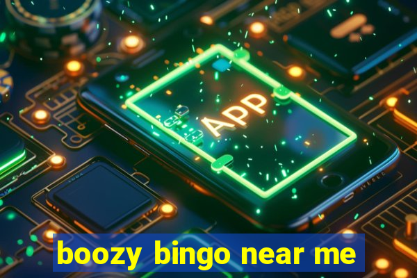 boozy bingo near me