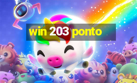 win 203 ponto