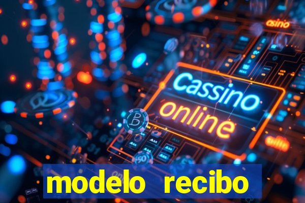 modelo recibo pagamento autonomo