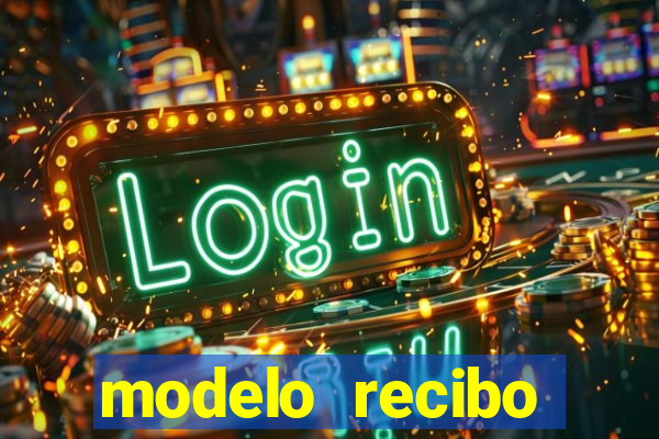 modelo recibo pagamento autonomo