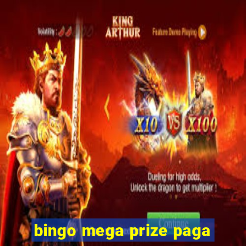 bingo mega prize paga