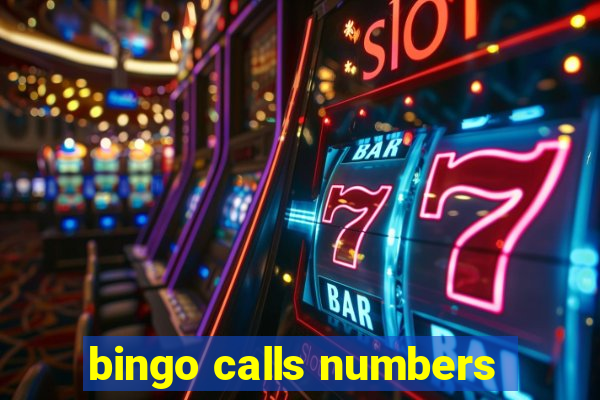 bingo calls numbers