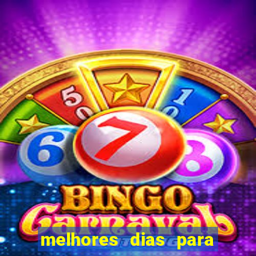 melhores dias para jogar fortune tiger