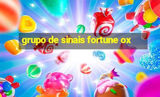 grupo de sinais fortune ox