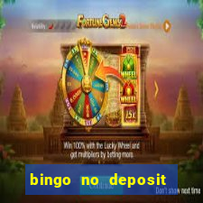 bingo no deposit win real money