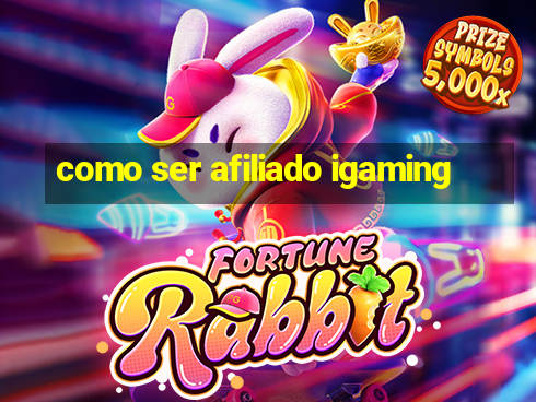 como ser afiliado igaming