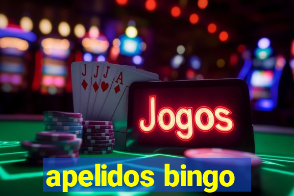 apelidos bingo