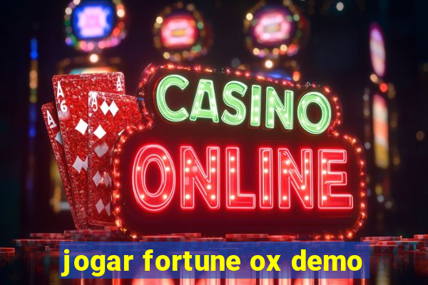 jogar fortune ox demo