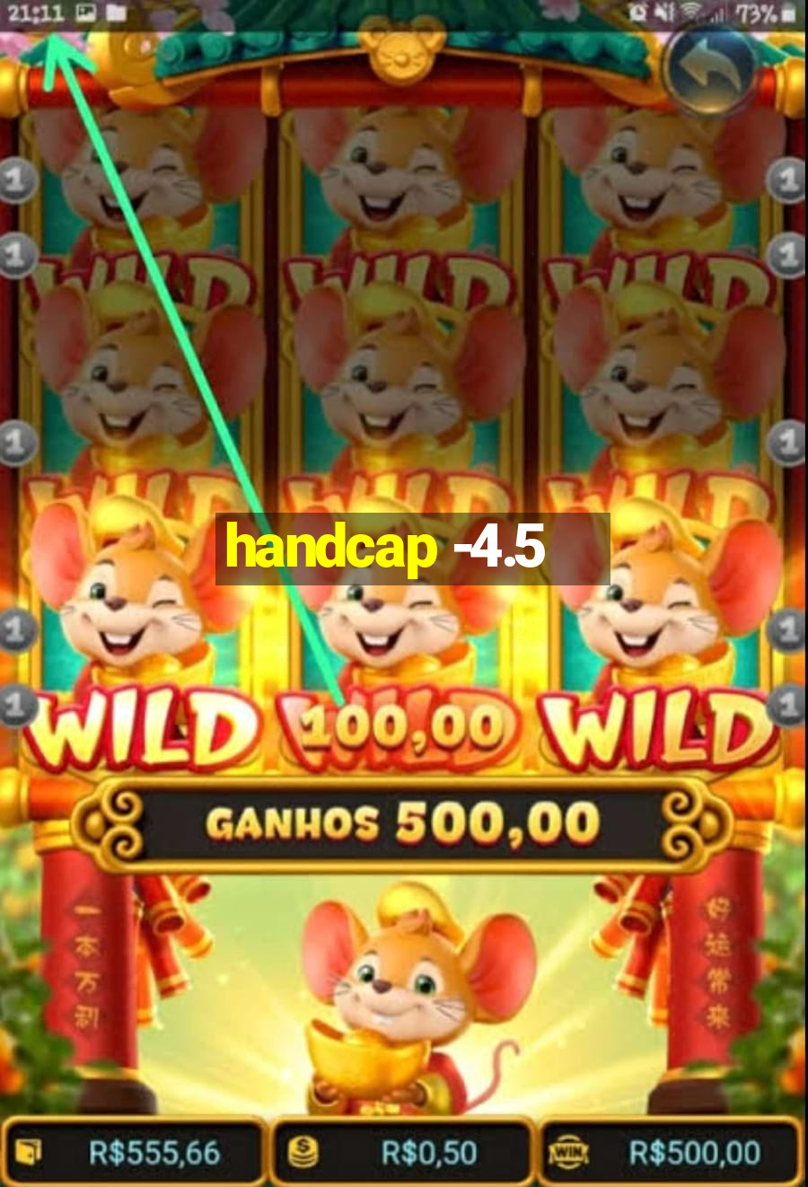 handcap -4.5