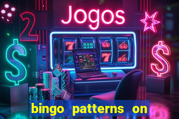 bingo patterns on slot machines