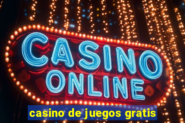 casino de juegos gratis